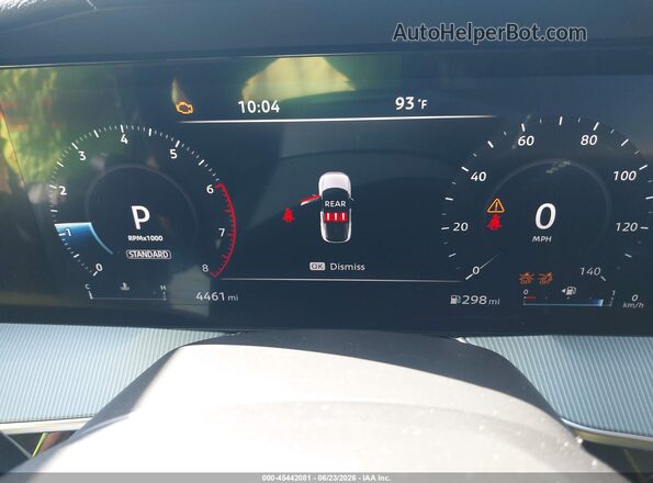 5N1AZ3DT3SC108013 2025 NISSAN MURANO Blue Вид задніх сидінь