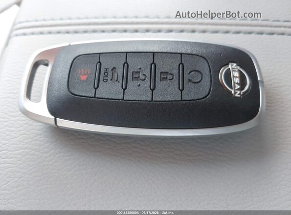 5N1AZ3DT6SC128109 2025 NISSAN MURANO Blue Widok deski rozdzielczej