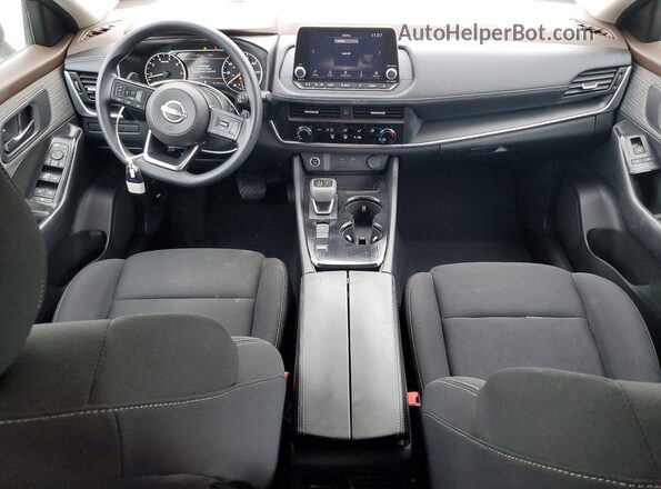 5N1BT3AA0PC922152 2023 NISSAN ROGUE Gray Առջևի վահանակի տեսք