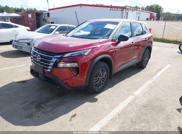 5N1BT3AA1TC691465 2026 NISSAN ROGUE Красный Передняя левая четверть