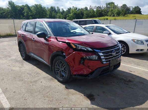 5N1BT3AA1TC691465 2026 NISSAN ROGUE Красный Вид спереди