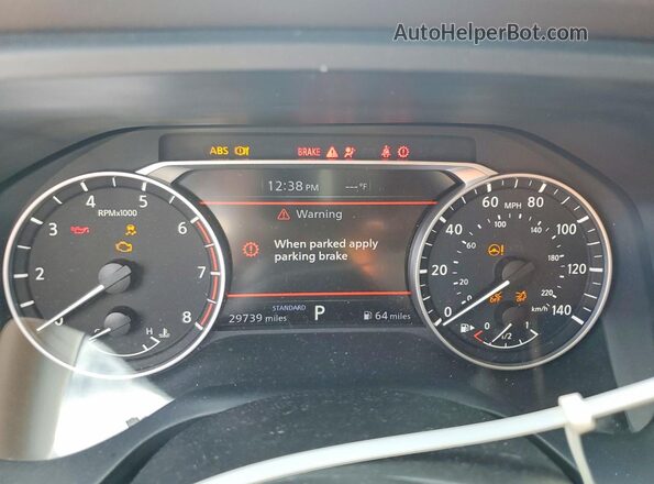 5N1BT3AA2PC759875 2023 NISSAN ROGUE Черный Вид щитка приборов