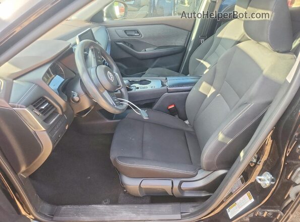 5N1BT3AA3PC874601 2023 NISSAN ROGUE Black Front interior view