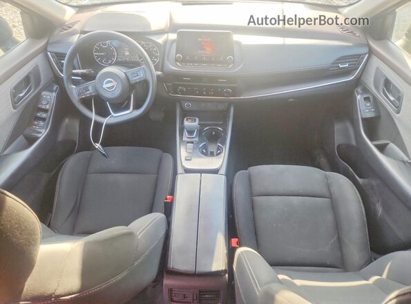 5N1BT3AA3PC874601 2023 NISSAN ROGUE Black Dashboard view