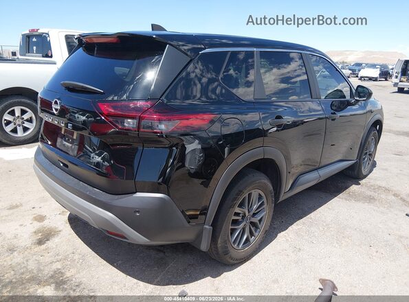 5N1BT3AA4PC760607 2023 NISSAN ROGUE Черный Задняя правая четверть