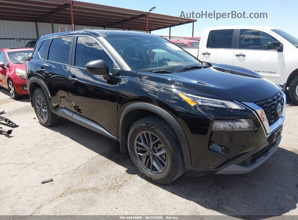 5N1BT3AA4PC760607 2023 NISSAN ROGUE Черный Панорамный вид салона 360°