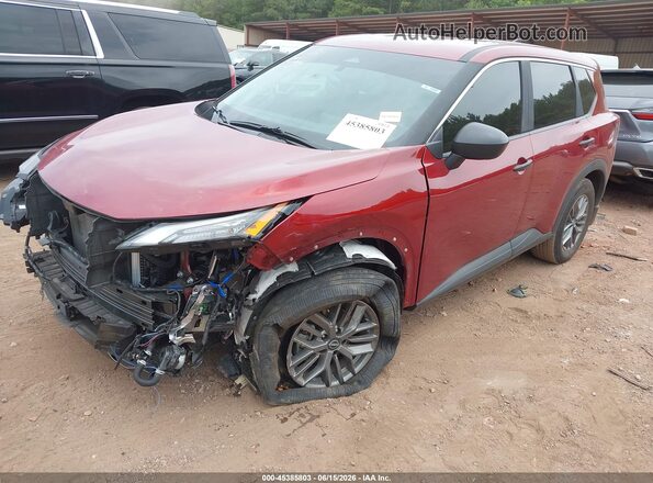 5N1BT3AA6SC764991 2025 NISSAN ROGUE Красный Передняя левая четверть