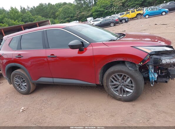 5N1BT3AA6SC764991 2025 NISSAN ROGUE Красный Вид задней части салона