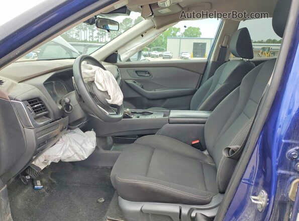 5N1BT3AA7PC810822 2023 NISSAN ROGUE Blue Widok wnętrza z przodu