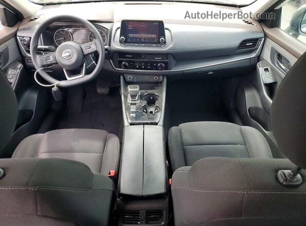 5N1BT3AA8PC934095 2023 NISSAN ROGUE White Dashboard view