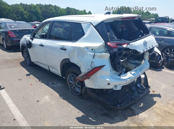 5N1BT3AA9SC835553 2025 NISSAN ROGUE White უკანა მარცხენა