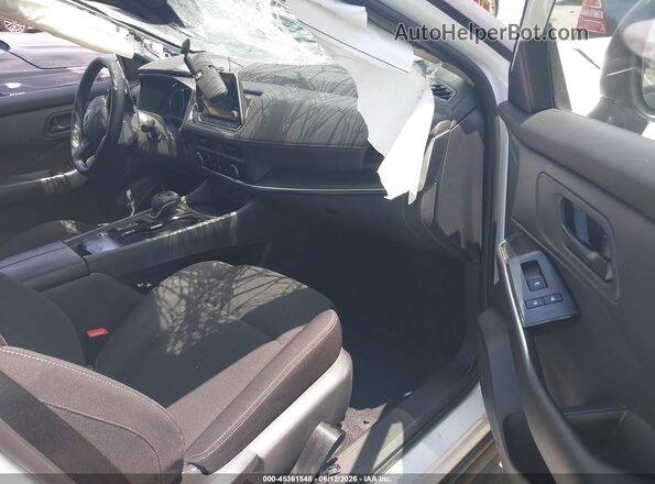 5N1BT3AA9SC835553 2025 NISSAN ROGUE White წინა სალონის ხედი