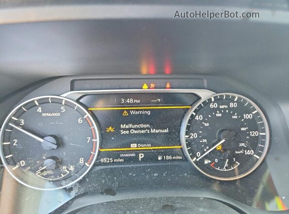 5N1BT3AA9SC870920 2025 NISSAN ROGUE Black Instrument cluster view
