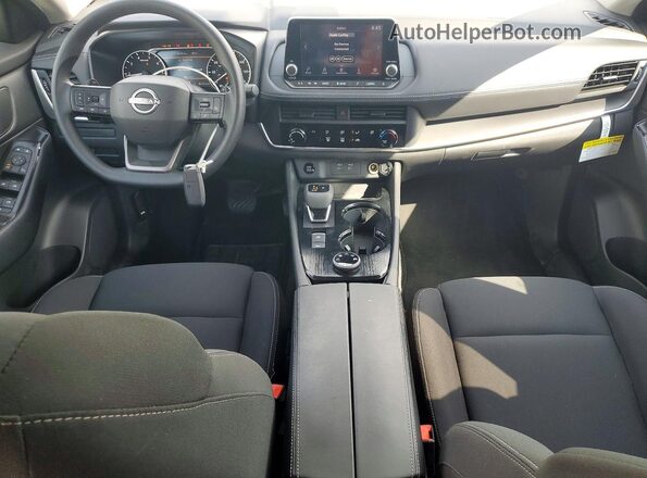 5N1BT3AB0SC840441 2025 NISSAN ROGUE White Vista del salpicadero
