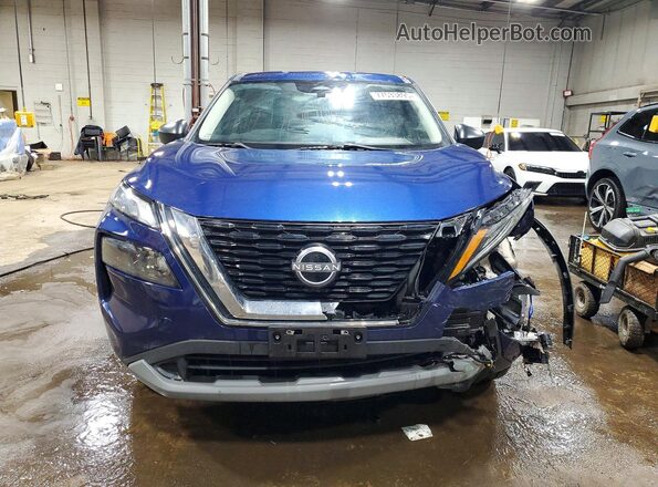 5N1BT3AB1PC866277 2023 NISSAN ROGUE Blue Вид спереду