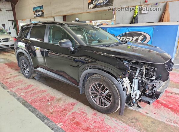 5N1BT3AB1PC919995 2023 NISSAN ROGUE Black წინა მარჯვენა