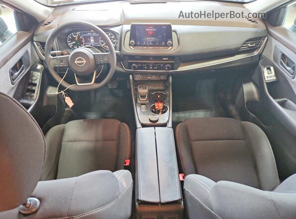 5N1BT3AB1PC919995 2023 NISSAN ROGUE Black წინა პანელის ხედი