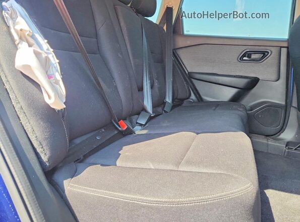 5N1BT3AB1PC924789 2023 NISSAN ROGUE Синий Вид задней части салона