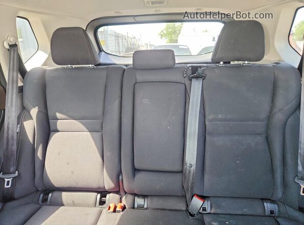 5N1BT3AB2PC775261 2023 NISSAN ROGUE White Rear seats view