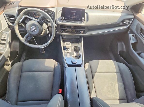 5N1BT3AB2PC775261 2023 NISSAN ROGUE White Dashboard view
