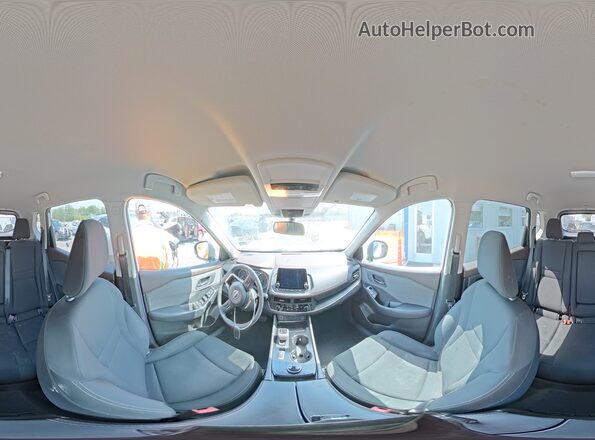 5N1BT3AB2PC775261 2023 NISSAN ROGUE White 360 interior view