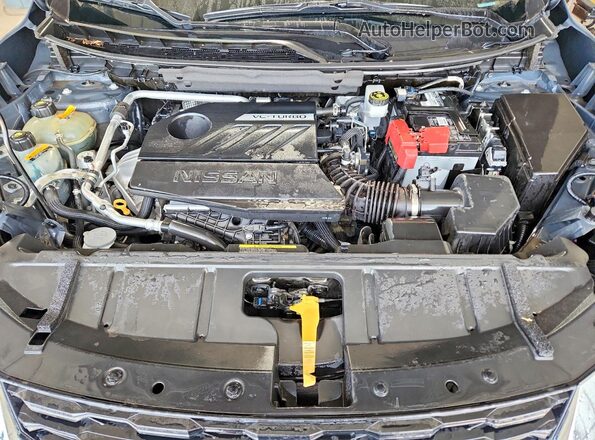 5N1BT3AB2PC856244 2023 NISSAN ROGUE Gray ძრავის განყოფილების ხედი
