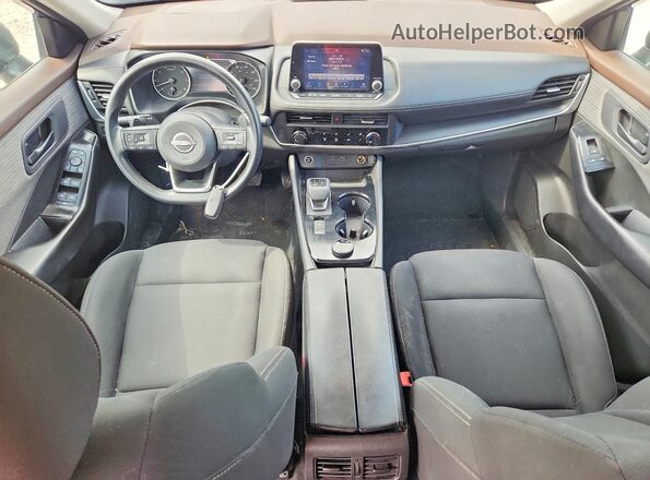 5N1BT3AB3PC782557 2023 NISSAN ROGUE Blue Առջևի վահանակի տեսք