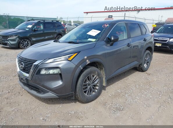 5N1BT3AB4PC742584 2023 NISSAN ROGUE Серый Передняя левая четверть