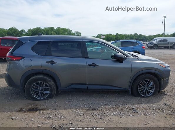5N1BT3AB4PC742584 2023 NISSAN ROGUE Серый Вид задней части салона