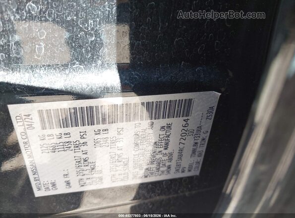 5N1BT3AB4RC720264 2024 NISSAN ROGUE Черный 