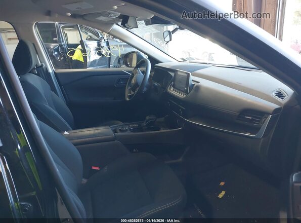 5N1BT3AB4SC840197 2025 NISSAN ROGUE Black Вид салону спереду
