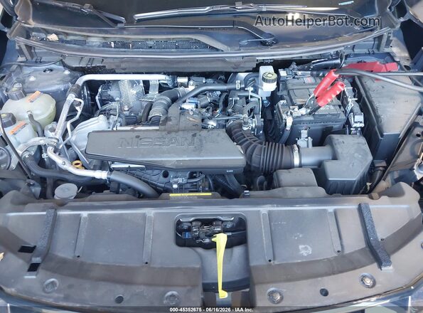 5N1BT3AB4SC840197 2025 NISSAN ROGUE Black Вид ззаду