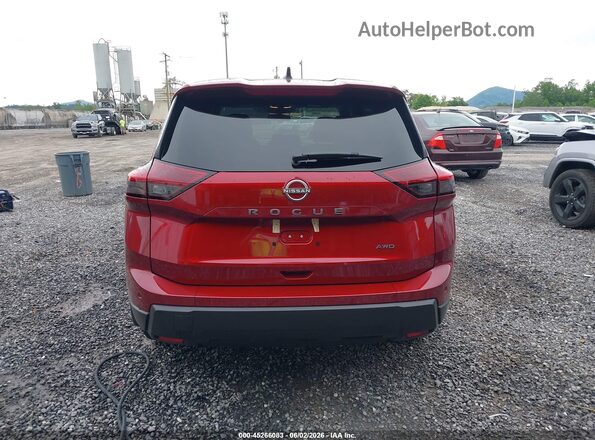5N1BT3AB4TC703634 2026 NISSAN ROGUE Red 