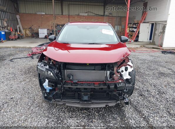 5N1BT3AB4TC703634 2026 NISSAN ROGUE Red Rear interior view