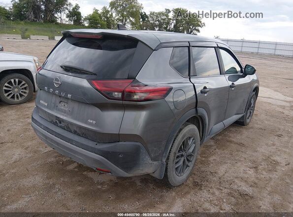 5N1BT3AB5PC682167 2023 NISSAN ROGUE Серый Задняя правая четверть