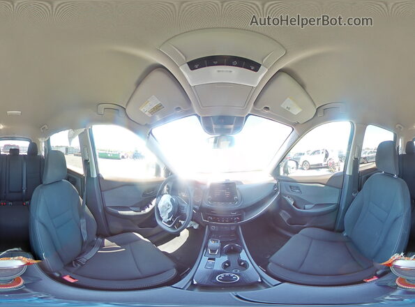 5N1BT3AB5PC904674 2023 NISSAN ROGUE Black Vista interior de 360 grados