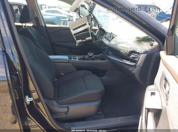 5N1BT3AB5PC911544 2023 NISSAN ROGUE Черный Вид салона спереди