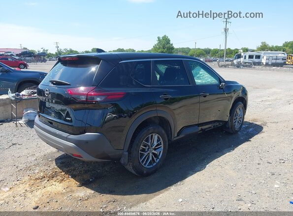 5N1BT3AB5PC911544 2023 NISSAN ROGUE Черный Задняя правая четверть