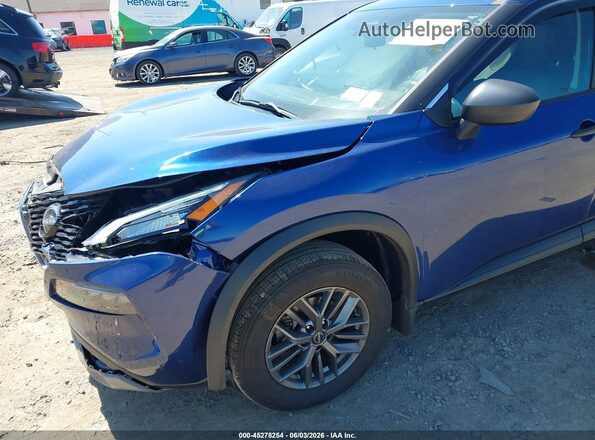 5N1BT3AB6PC931222 2023 NISSAN ROGUE Синий Вид щитка приборов