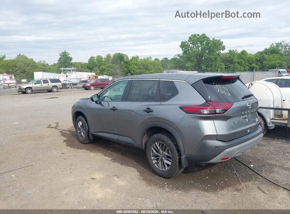 5N1BT3AB6PC931902 2023 NISSAN ROGUE Gray Trasero izquierdo