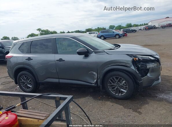 5N1BT3AB6PC931902 2023 NISSAN ROGUE Gray Vista interior trasera