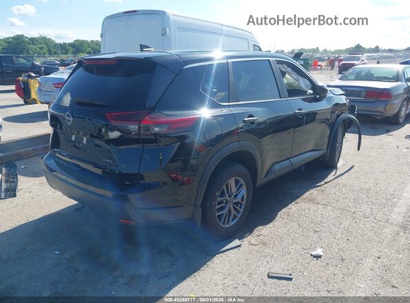 5N1BT3AB6SC829315 2025 NISSAN ROGUE Black უკანა მარჯვენა