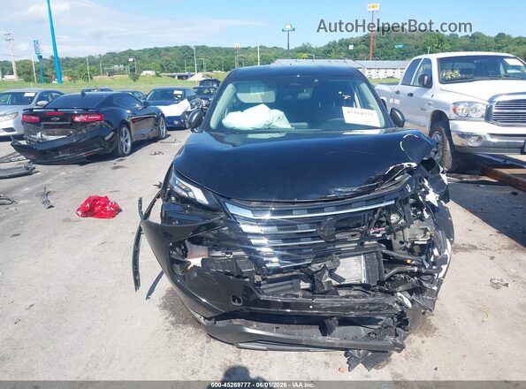 5N1BT3AB6SC829315 2025 NISSAN ROGUE Black ხელსაწყოთა პანელის ხედი