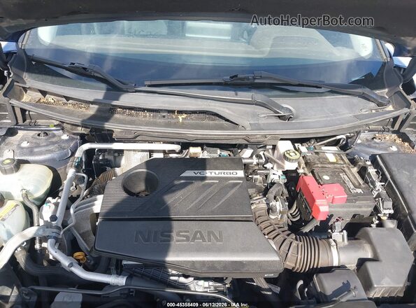 5N1BT3AB7PC737850 2023 NISSAN ROGUE Синий Вид сзади