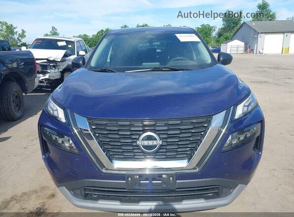 5N1BT3AB7PC737850 2023 NISSAN ROGUE Синий Вид задней части салона