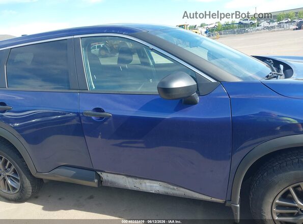 5N1BT3AB7PC737850 2023 NISSAN ROGUE Синий Панорамный вид салона 360°