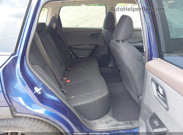 5N1BT3AB7PC771500 2023 NISSAN ROGUE Blue VIN კოდის სტიკერის ხედი