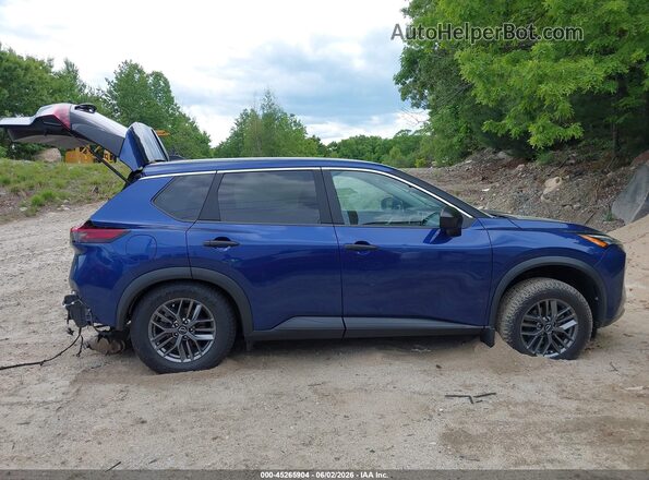 5N1BT3AB7PC771500 2023 NISSAN ROGUE Blue სალონის 360-გრადუსიანი ხედი