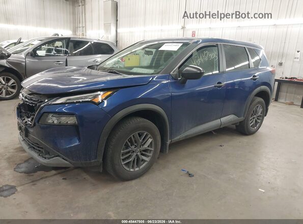 5N1BT3AB7PC771738 2023 NISSAN ROGUE Blue Передня ліва чверть