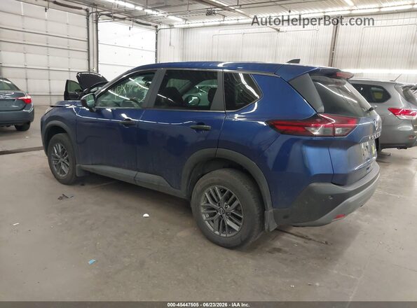 5N1BT3AB7PC771738 2023 NISSAN ROGUE Blue Задня ліва чверть